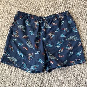 NWT Patagonia “Baggies Longs” environmentally, conscious  swim trunks
